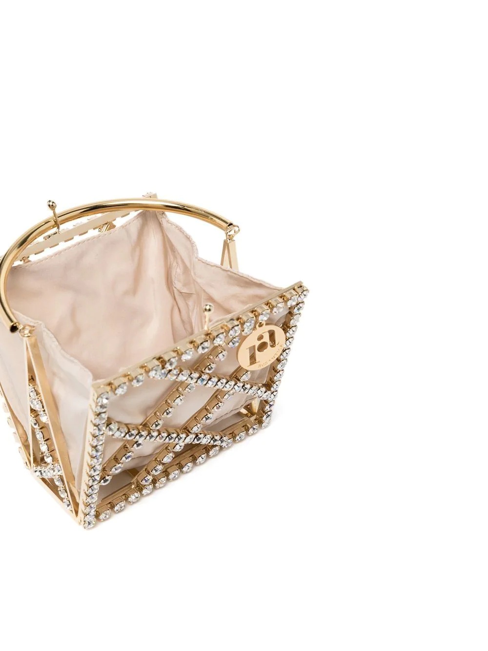 crystal-embellished mini tote bag - 5