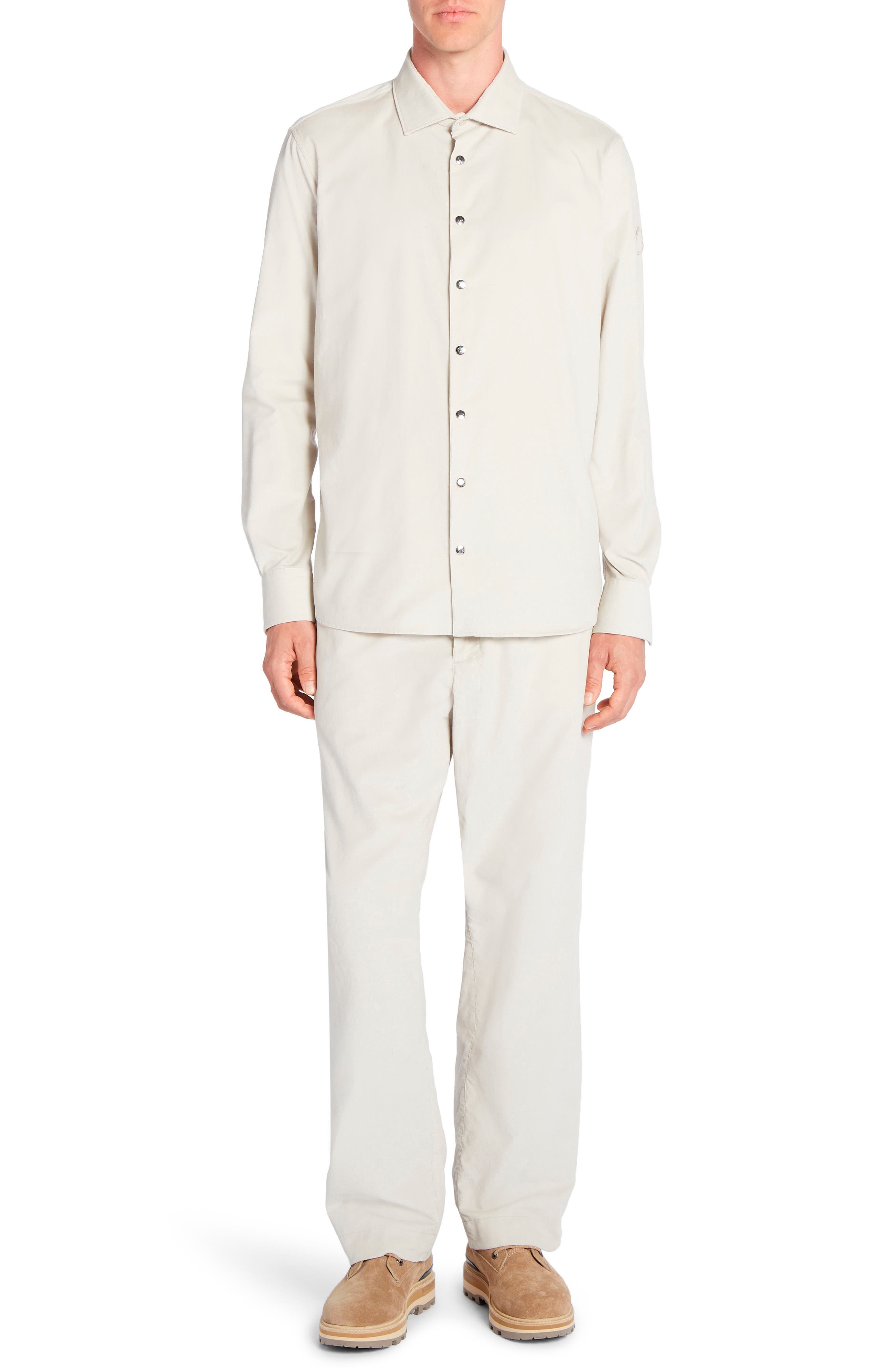 Cotton Corduroy Snap-Up Shirt - 2