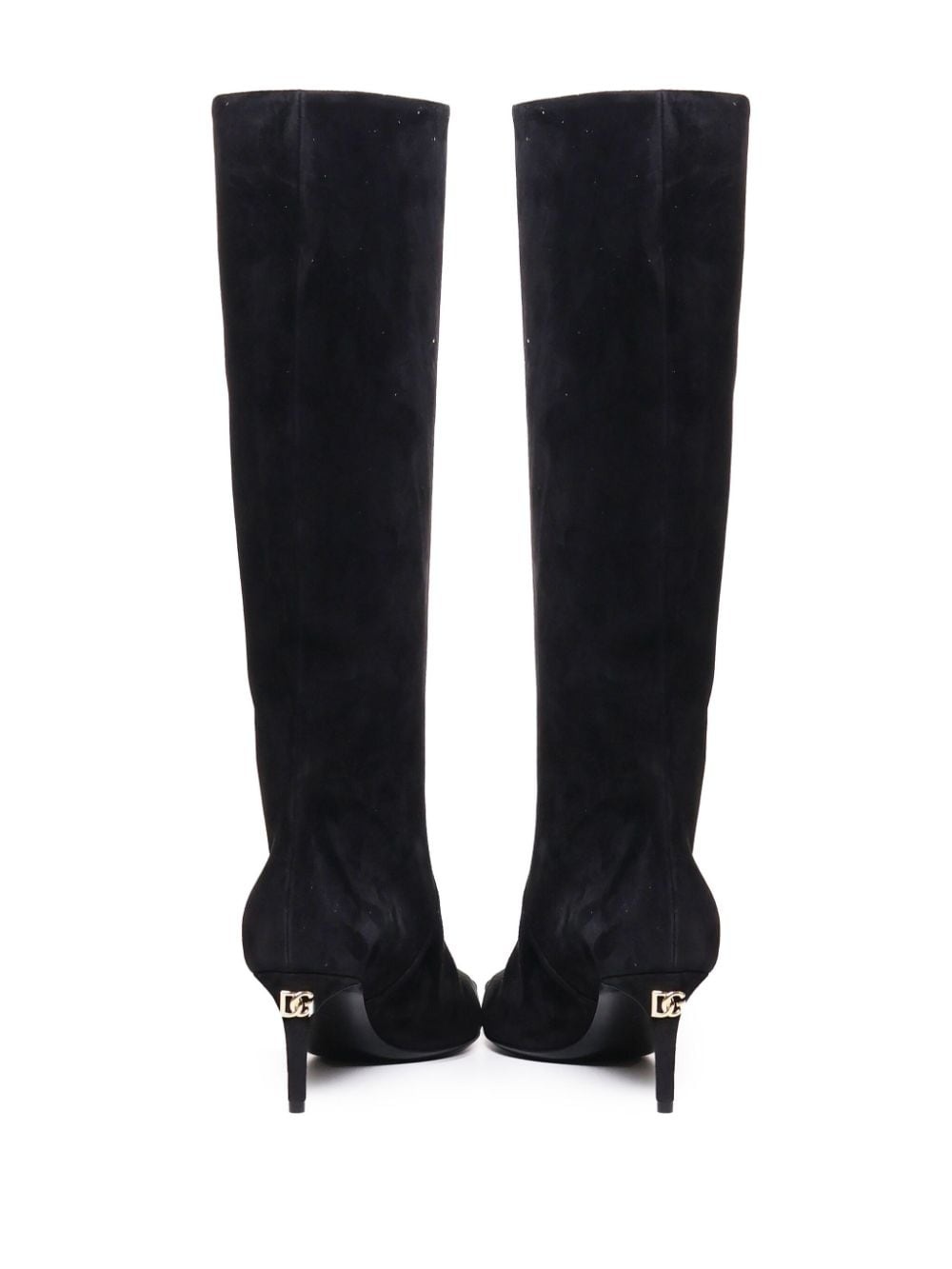 70mm suede knee-high boots - 3