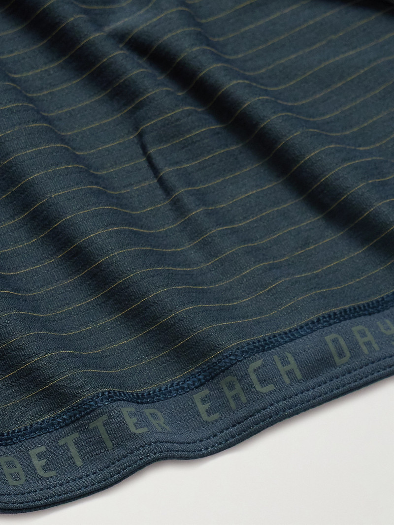 License to Train Striped Stretch Recycled-Jersey T-Shirt 4