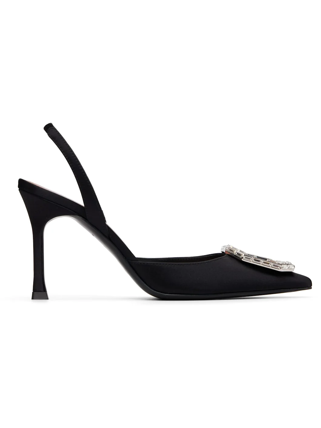 Black Camelia Sling 90 Heels - 1