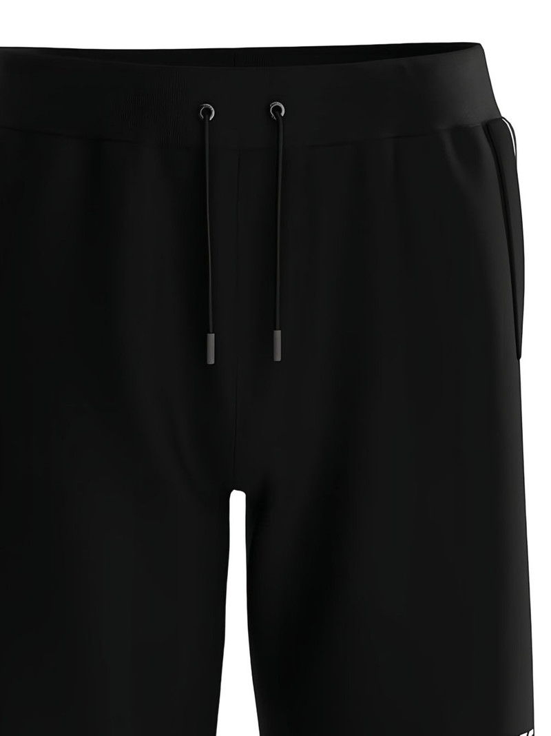 GUESS USA logo-print drawstring-detail shorts outlook