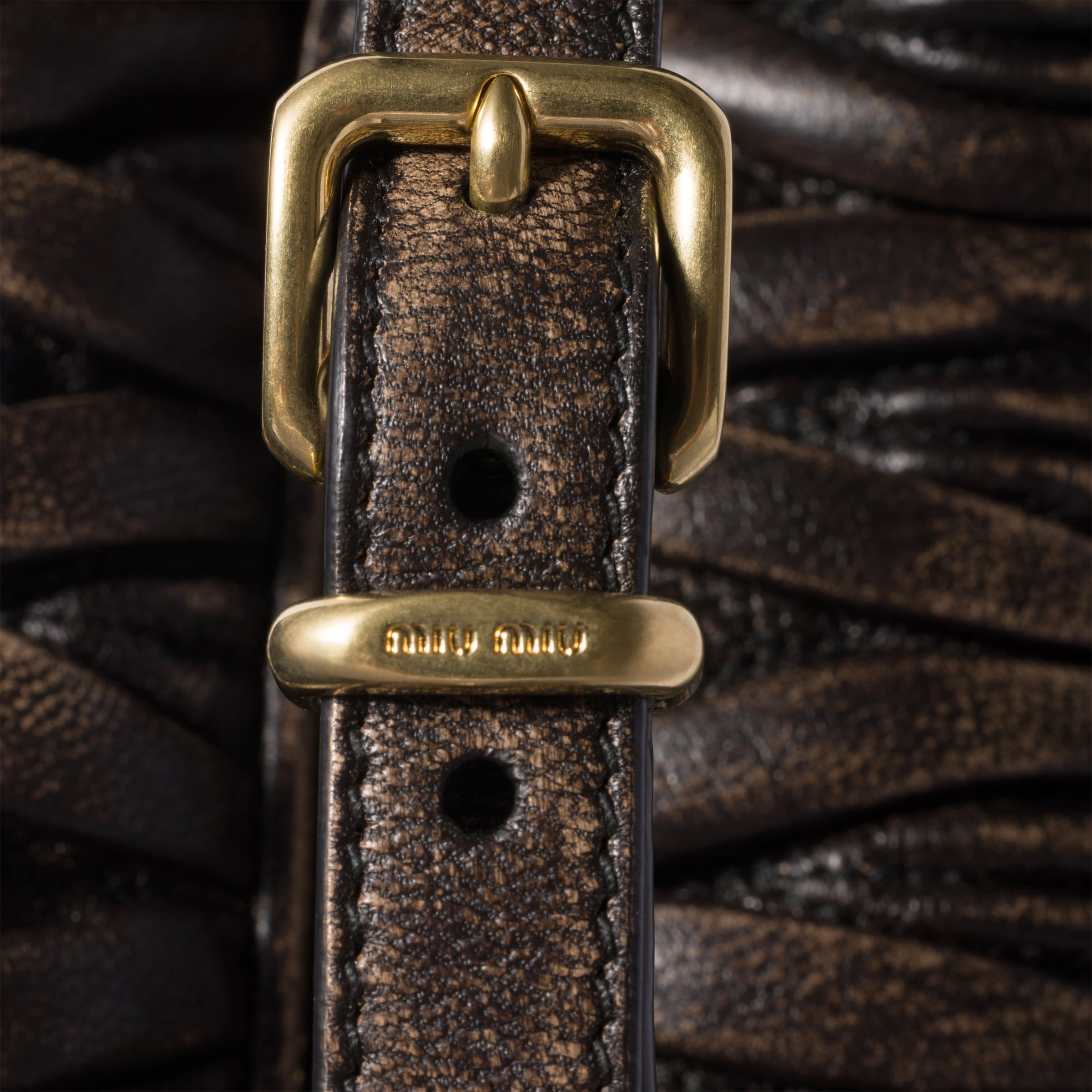 Matelassé nappa leather mini-bag - 5