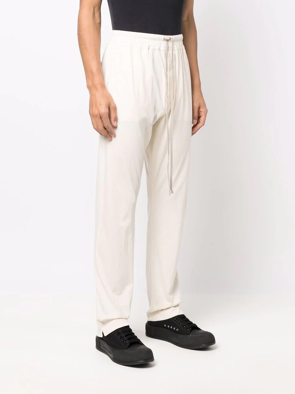 drawstring track pants - 3