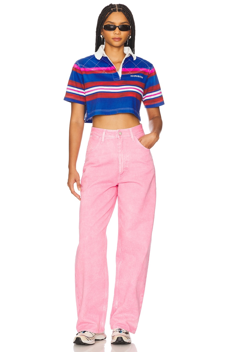 Iris Rugby Crop Polo - 4