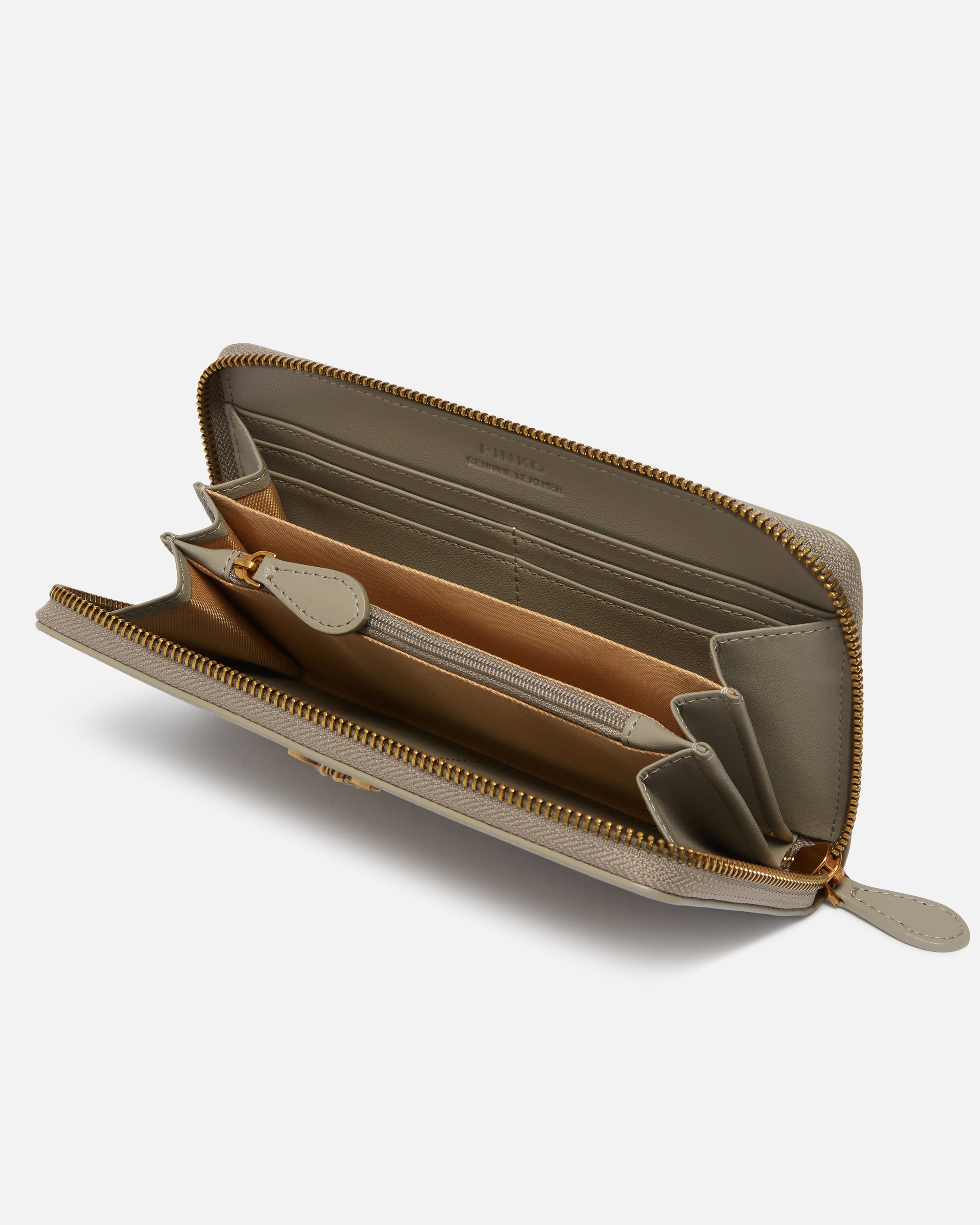 ZIP-AROUND LEATHER PURSE - 3