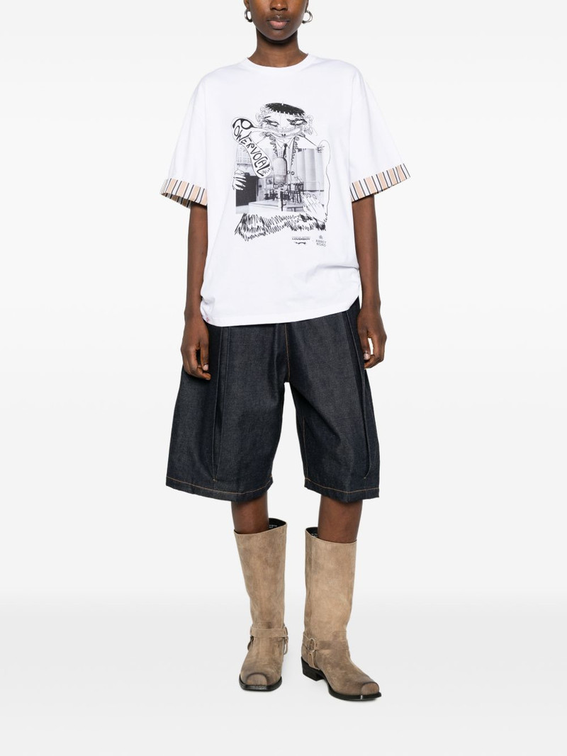 x Abbey Read printed T-shirt 3