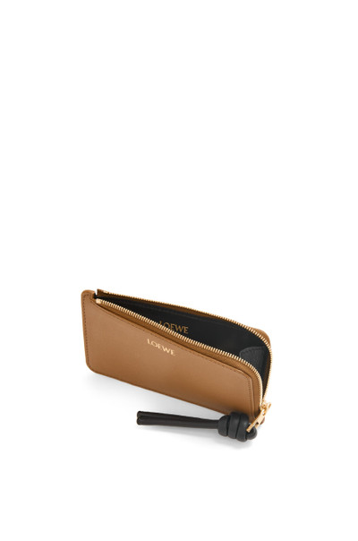 Loewe Knot coin cardholder in shiny nappa calfskin outlook