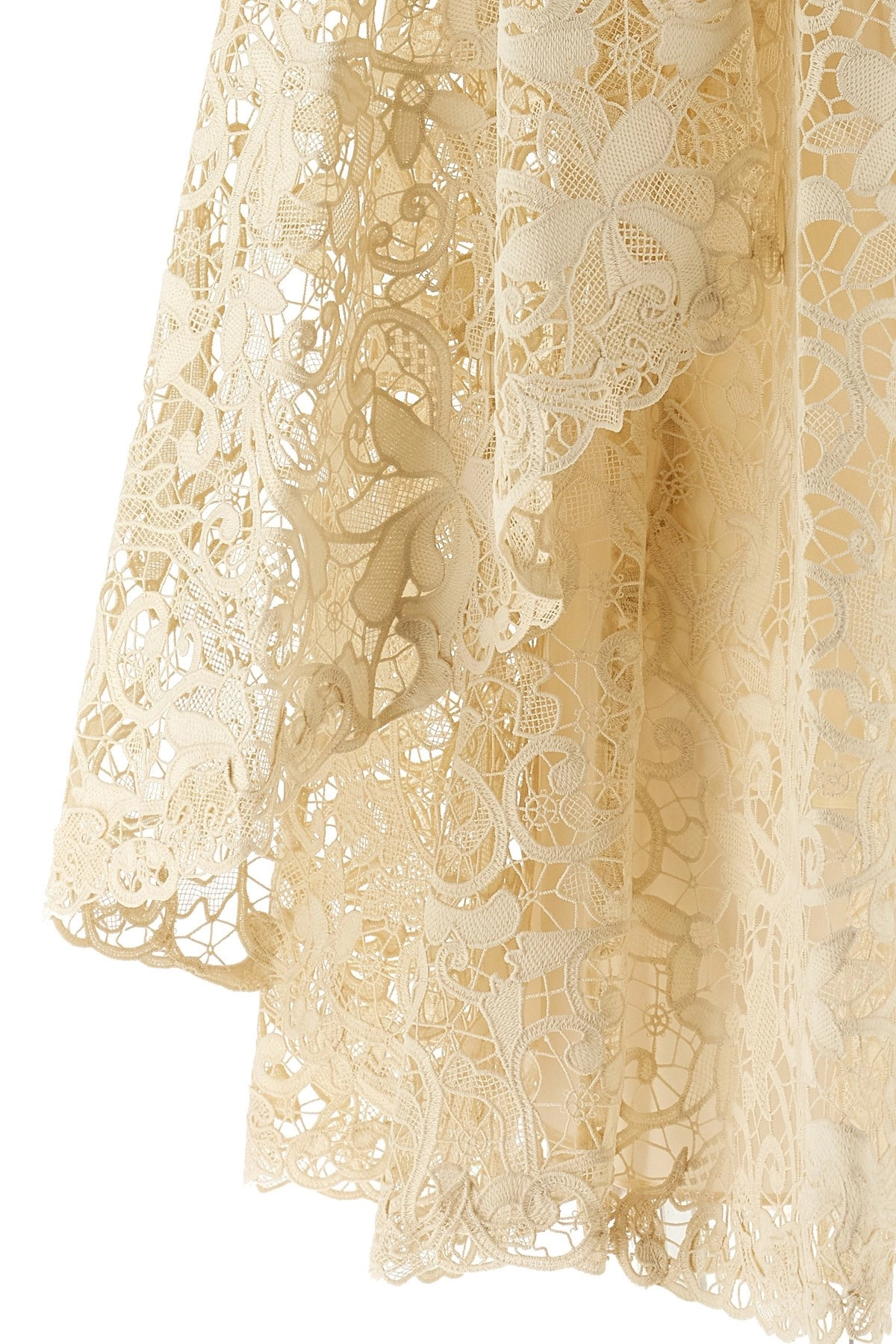 'Memento Bird Lace Mini' dress - 5