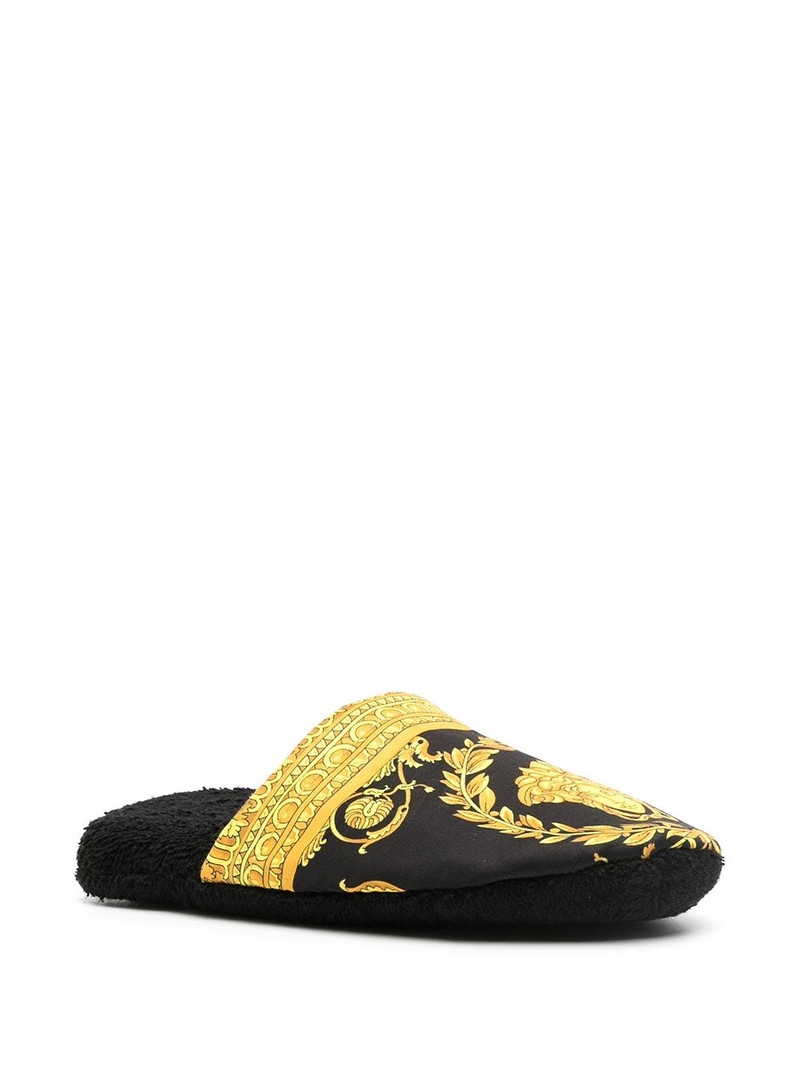 VERSACE Medusa print slippers outlook