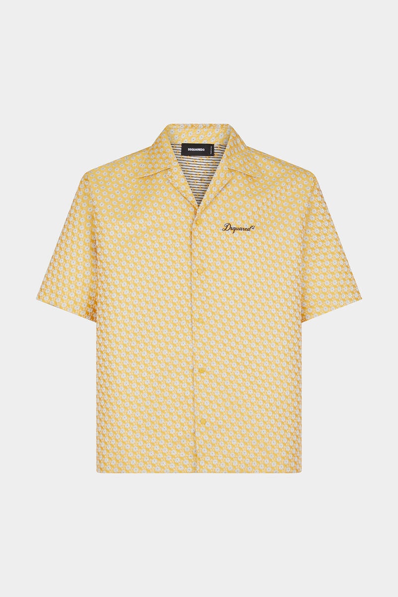 MICRO FLOWERS HAWAII SHIRT - 1