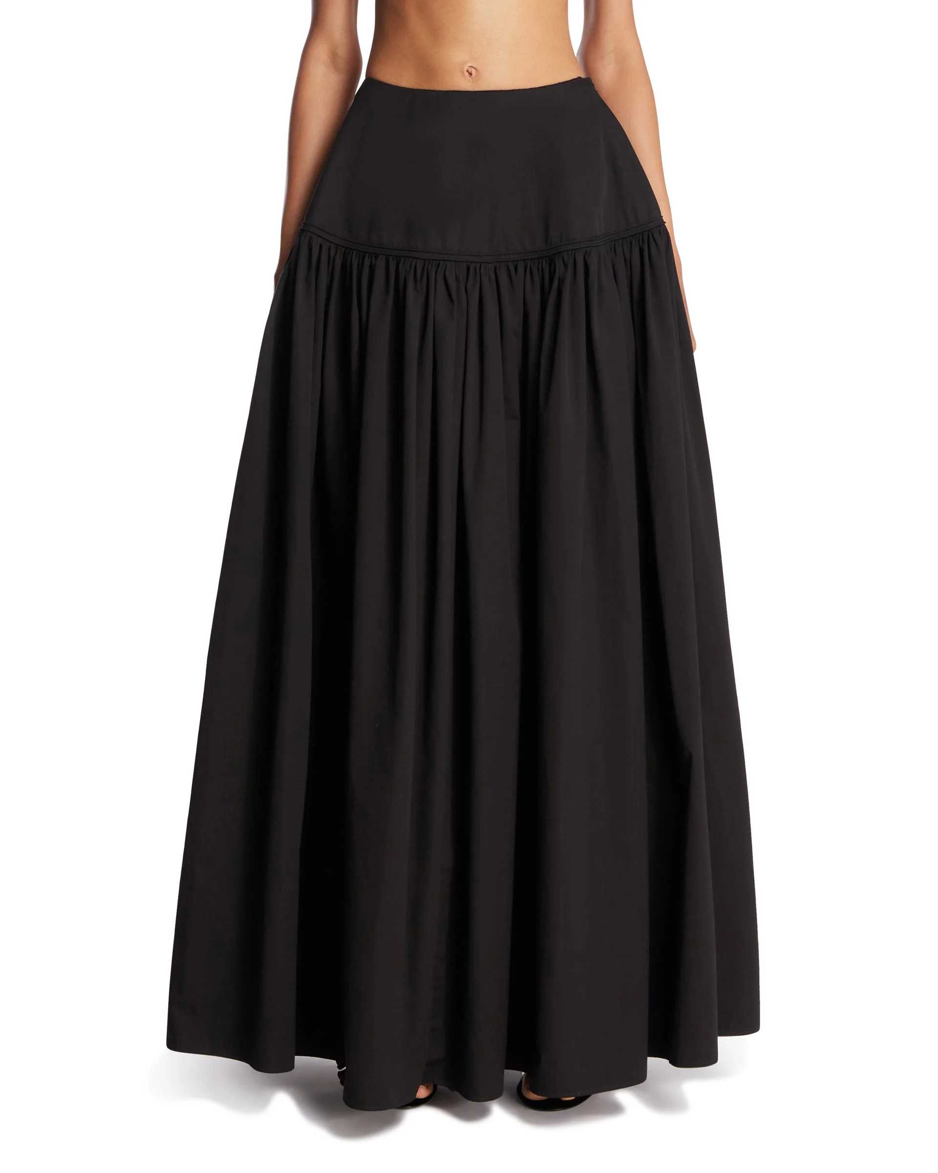 Black Full-Volume Skirt - 1