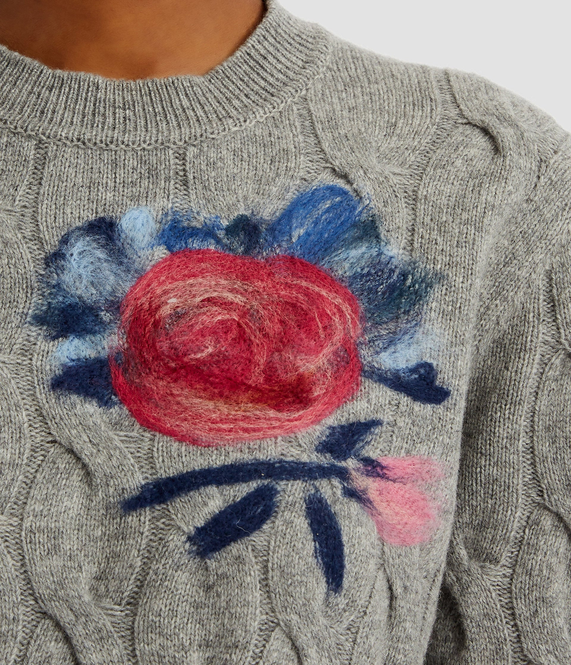 CREW NECK JUMPER - 4