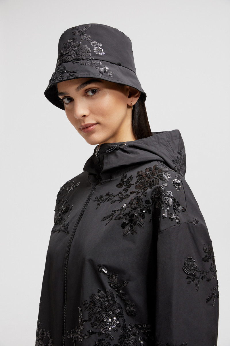 Moncler Sequin-Embroidered Bucket Hat outlook