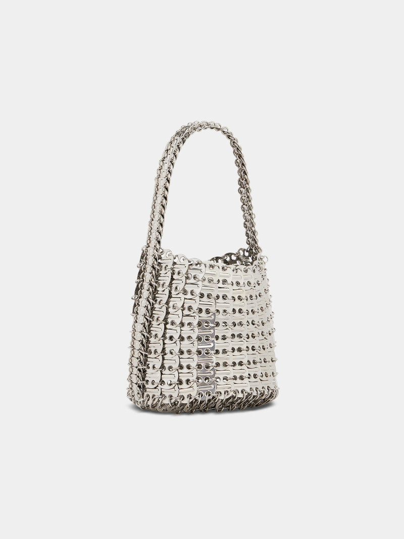 rabanne SILVER BUCKET 1969 BAG outlook