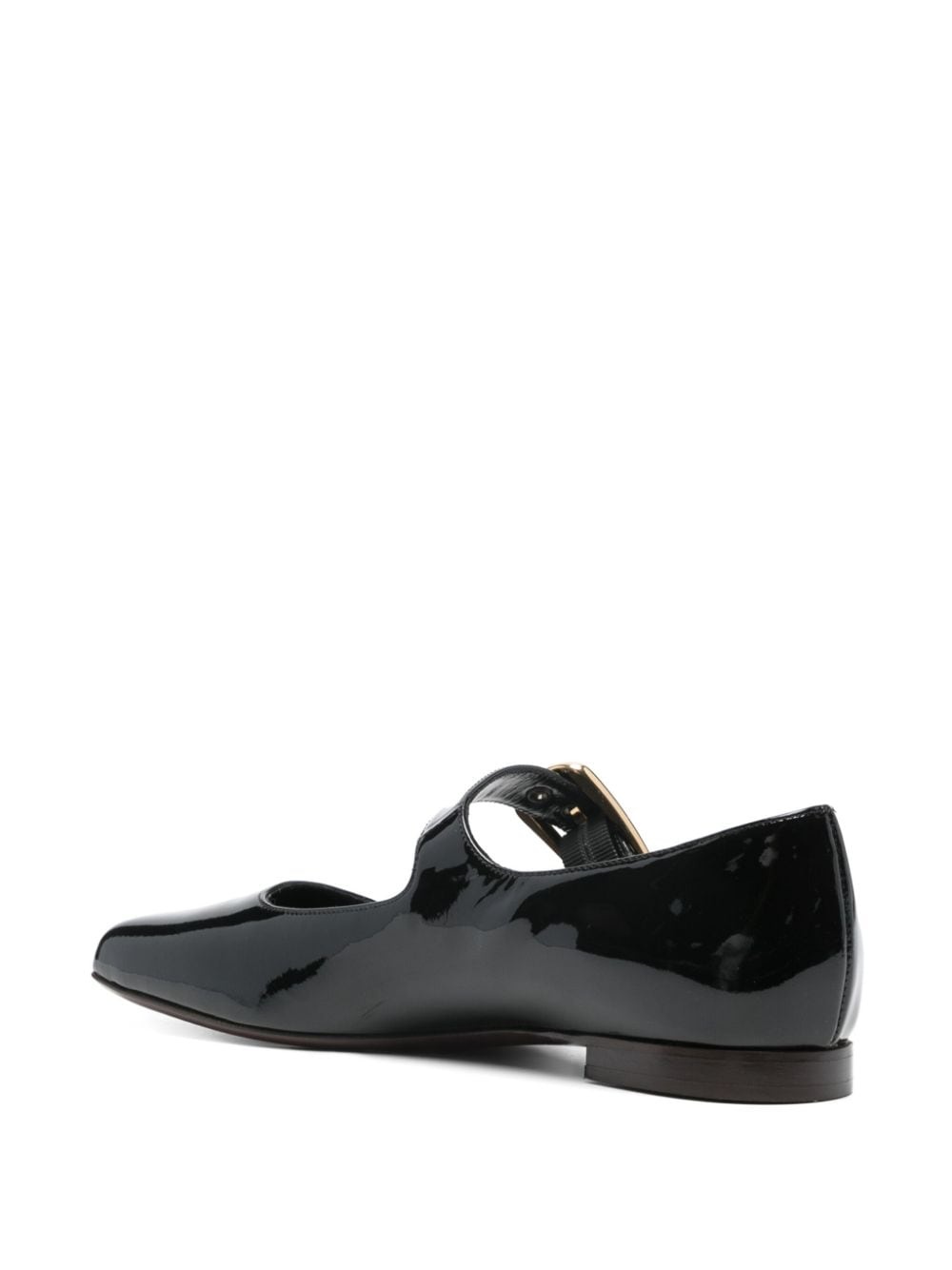buckled ballet flats - 3
