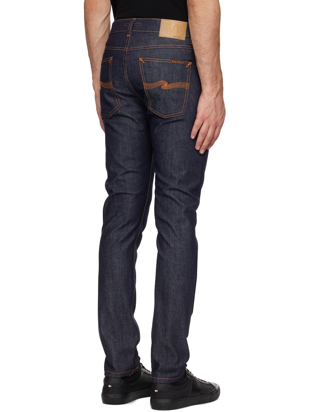 Navy Lean Dean Jeans - 3