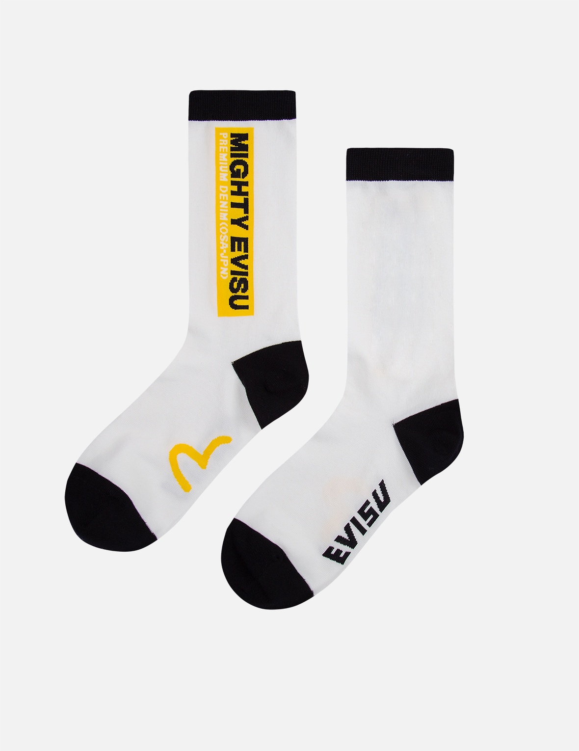 THREE-PACK LOGO JACQUARD LONG SOCKS - 5
