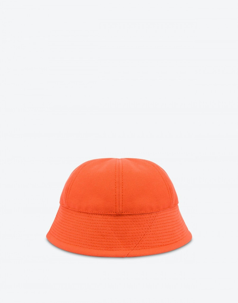 Moschino MULTICOLOR LOGO CANVAS HAT outlook