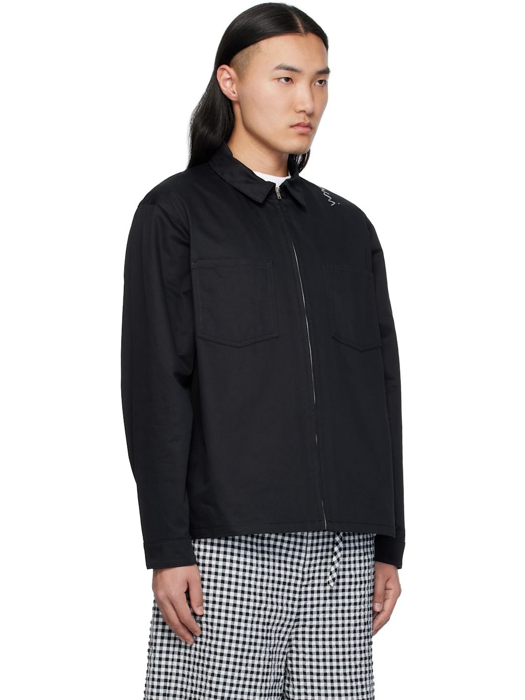 Black Organic Cotton Shirt - 2