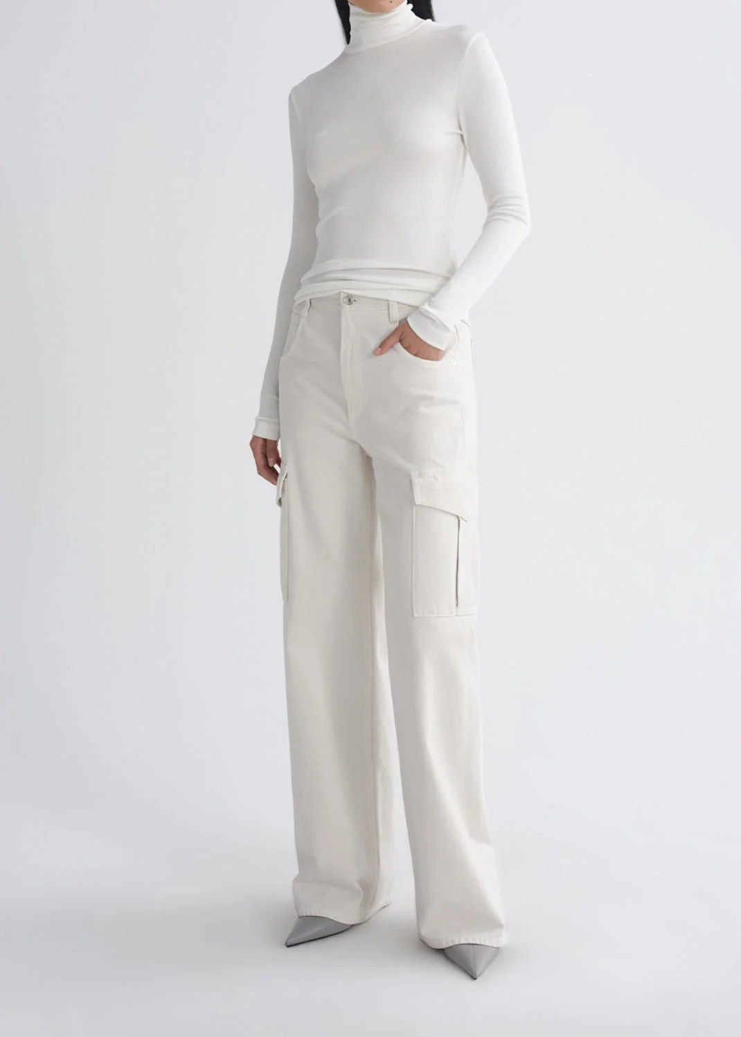 CARYLE TURTLENECK IN VAPOR - 1