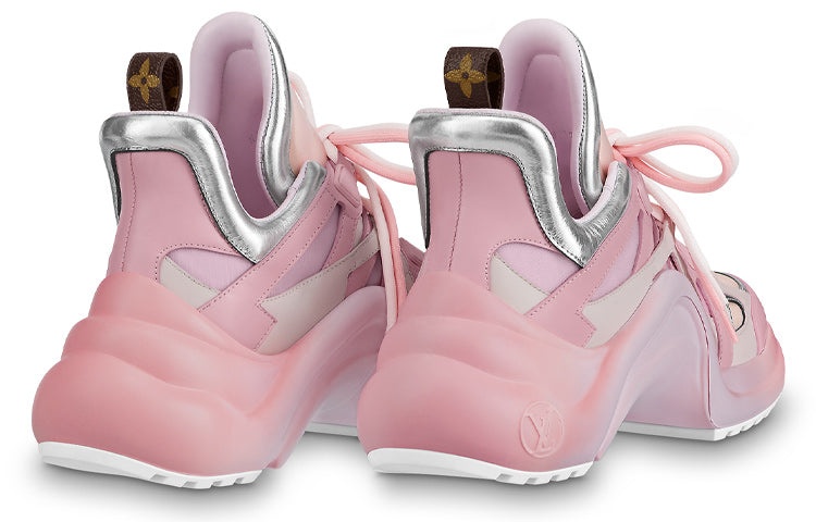 (WMNS) LOUIS VUITTON Archlight 1.0 Sneakers 'Pink Silver' 1AACLU - 4