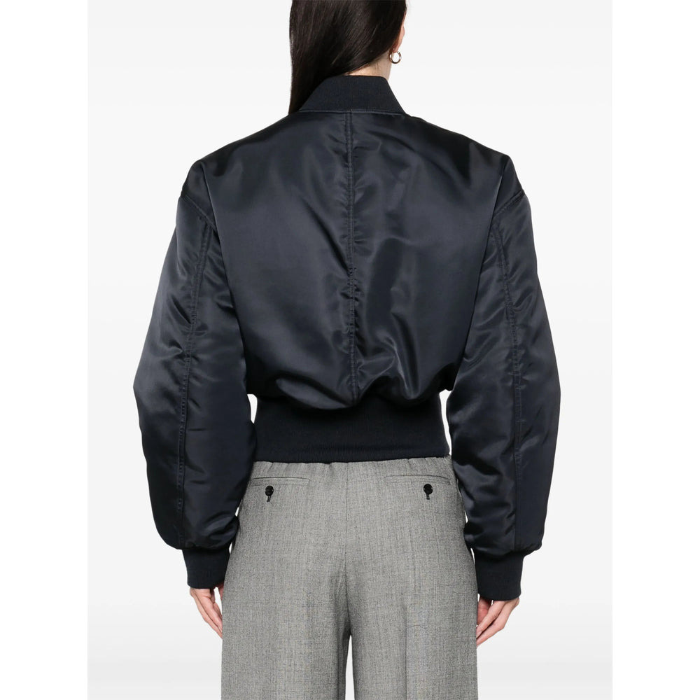 Saint Laurent Blue Jackets - Bomber Jackets Women - 2