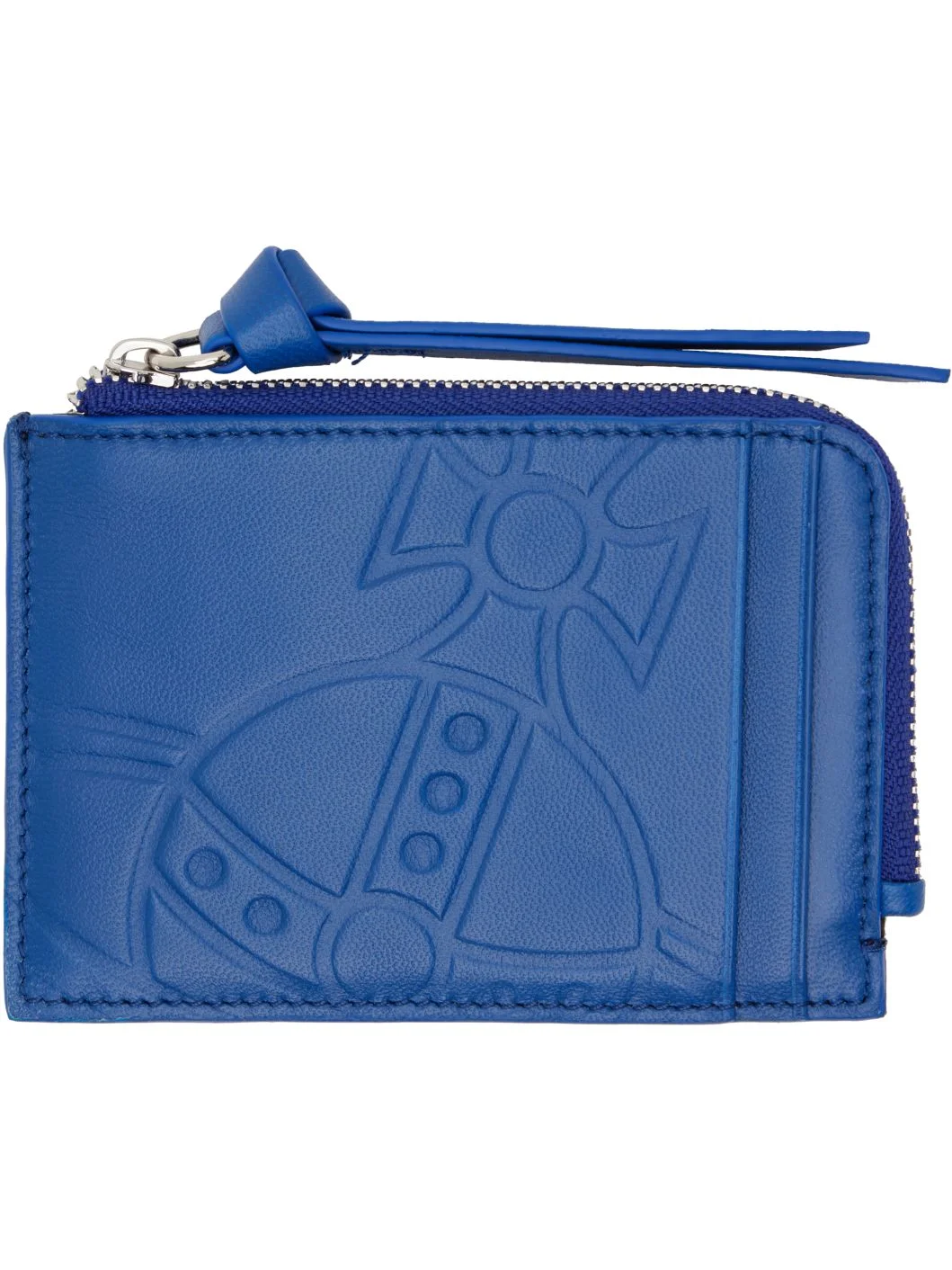 Blue Zip Card Holder - 1