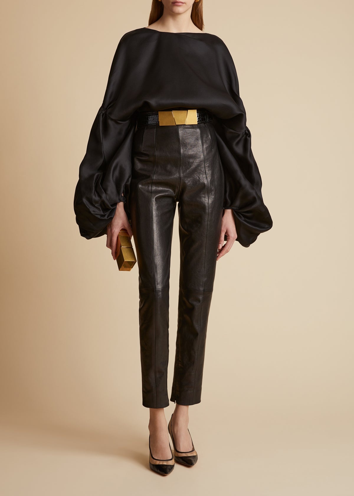 Quico oversized silk blouse - 1