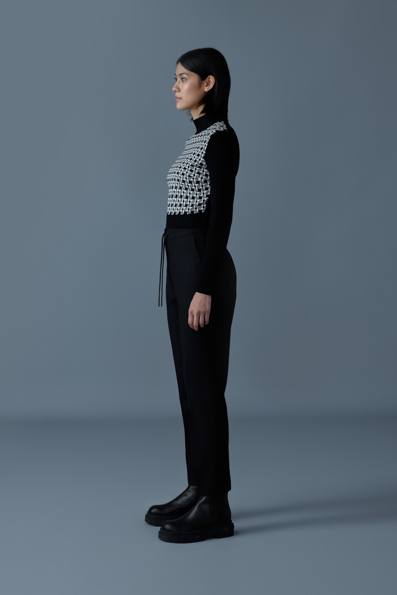NIDYA Wool half-lined pants - 3