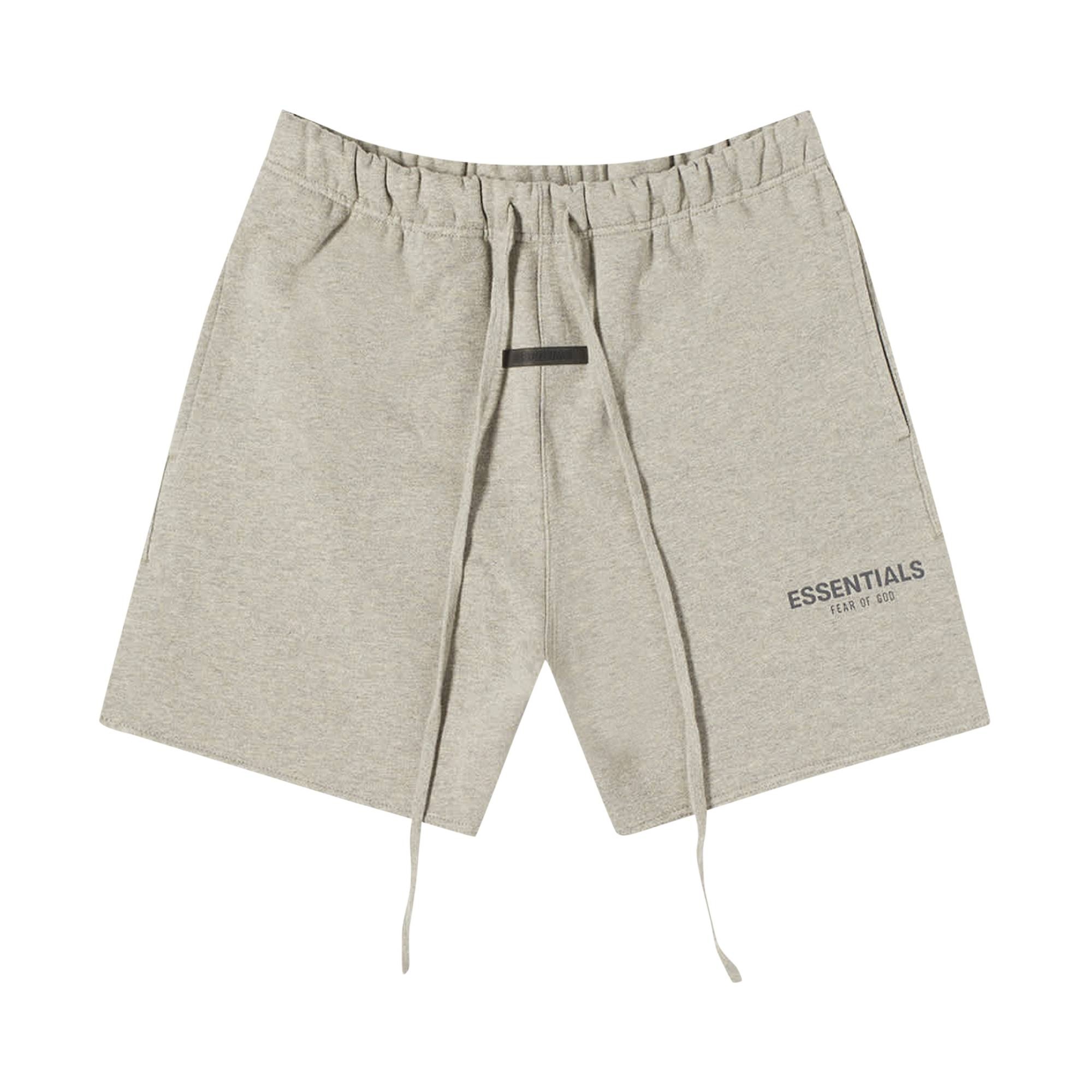 Fear of God Essentials Sweat Shorts 'Heather Oat' - 1