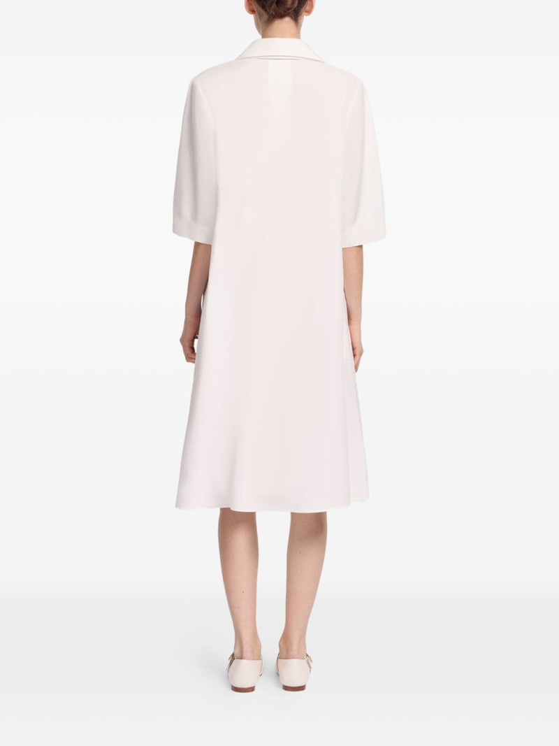 monogram embroidered shirt dress 3