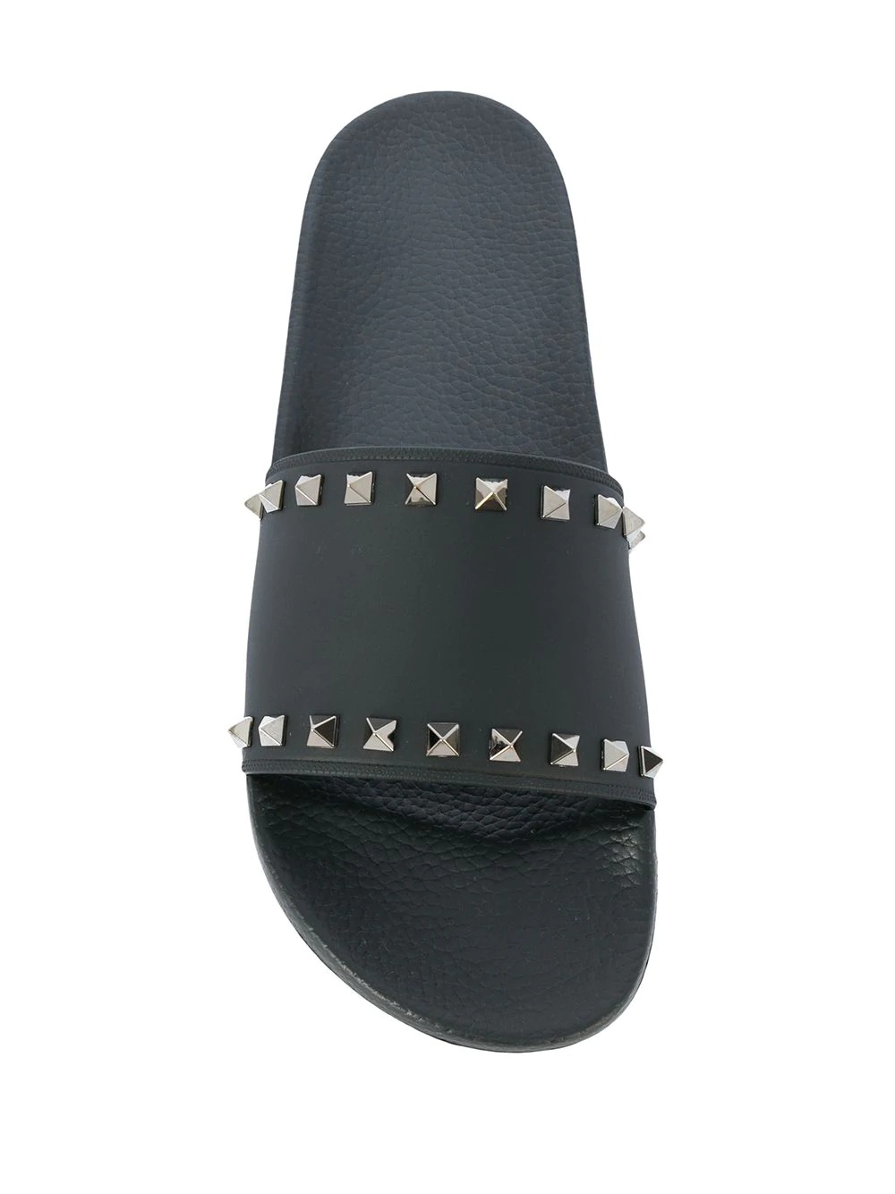 Rockstud-embellished slides - 4