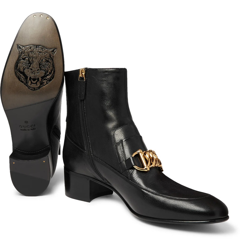 Horsebit Leather Boots 3