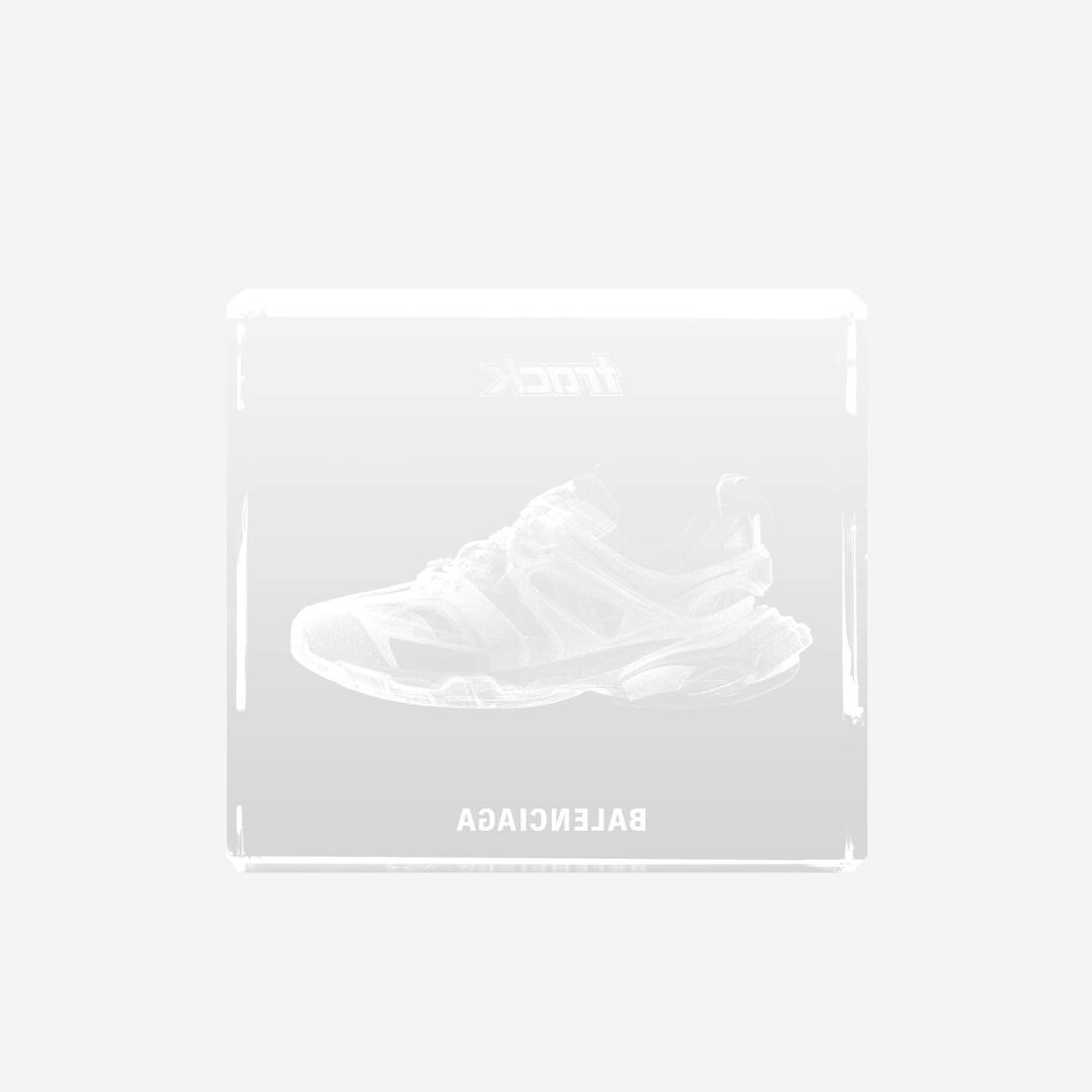 Track Sneaker Laser Cube in Grey - 4