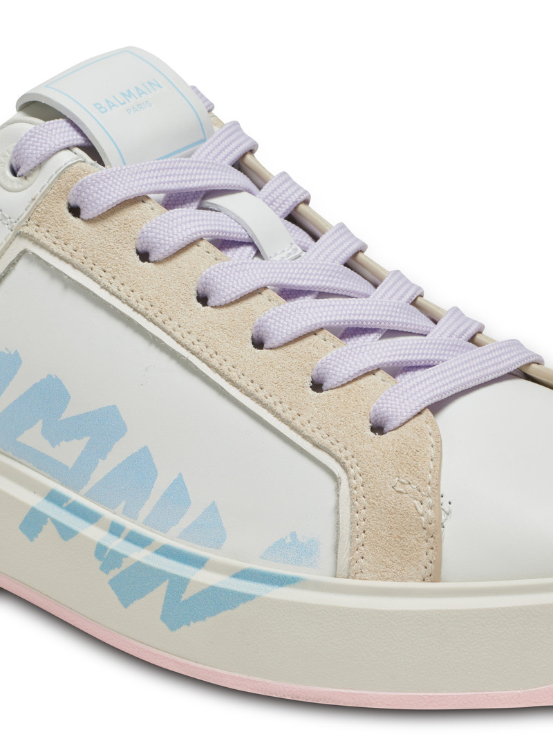 B-Court Balmain leather trainers 7