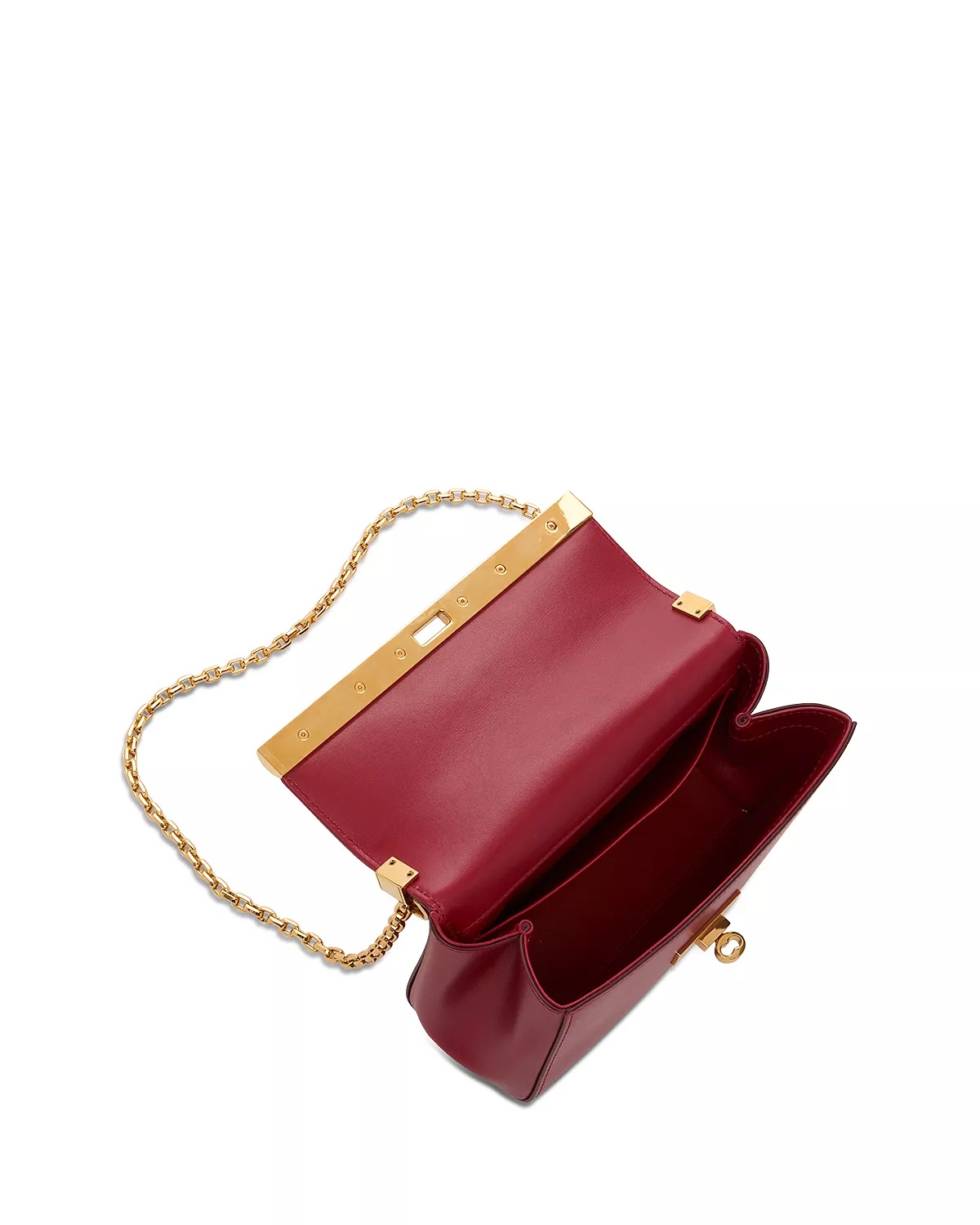 Small Leather Shoulder Bag - 4