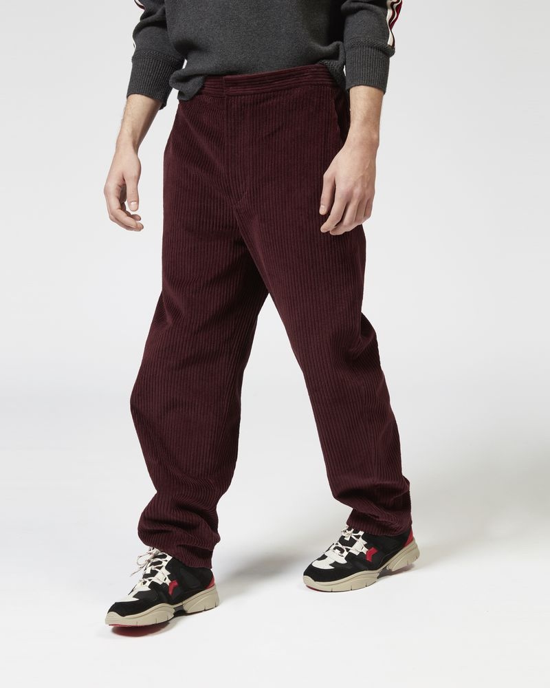 TEEKER velvet pants - 4
