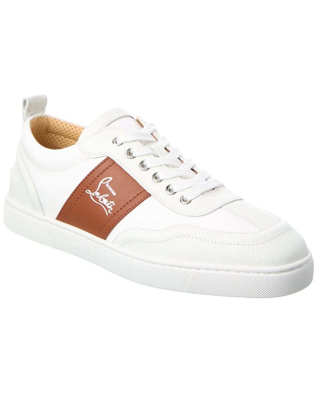 Christian Louboutin Retero Canvas & Leather Sneaker - 1