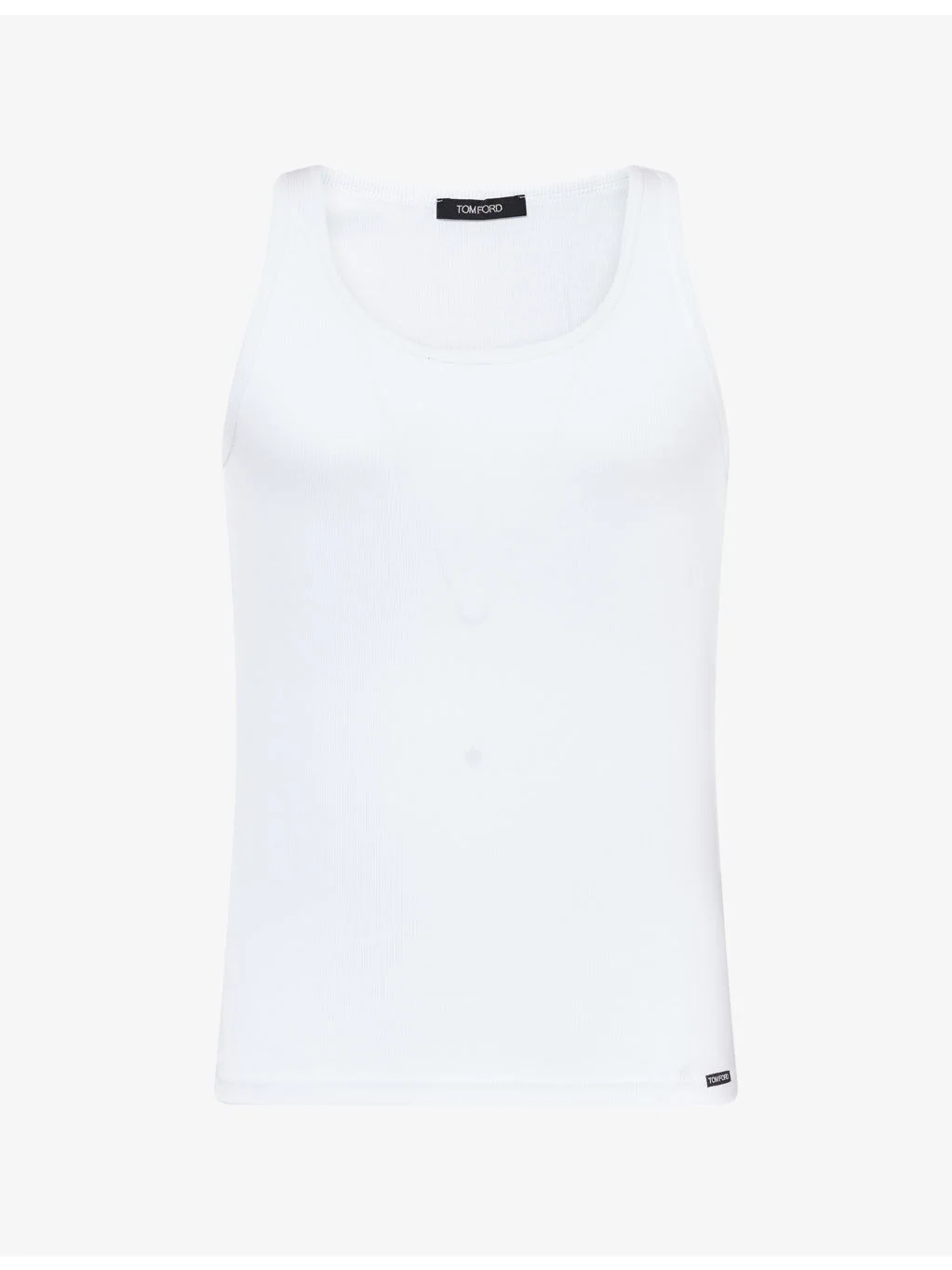 Crew-Neck Modal And Cotton Tank - 1