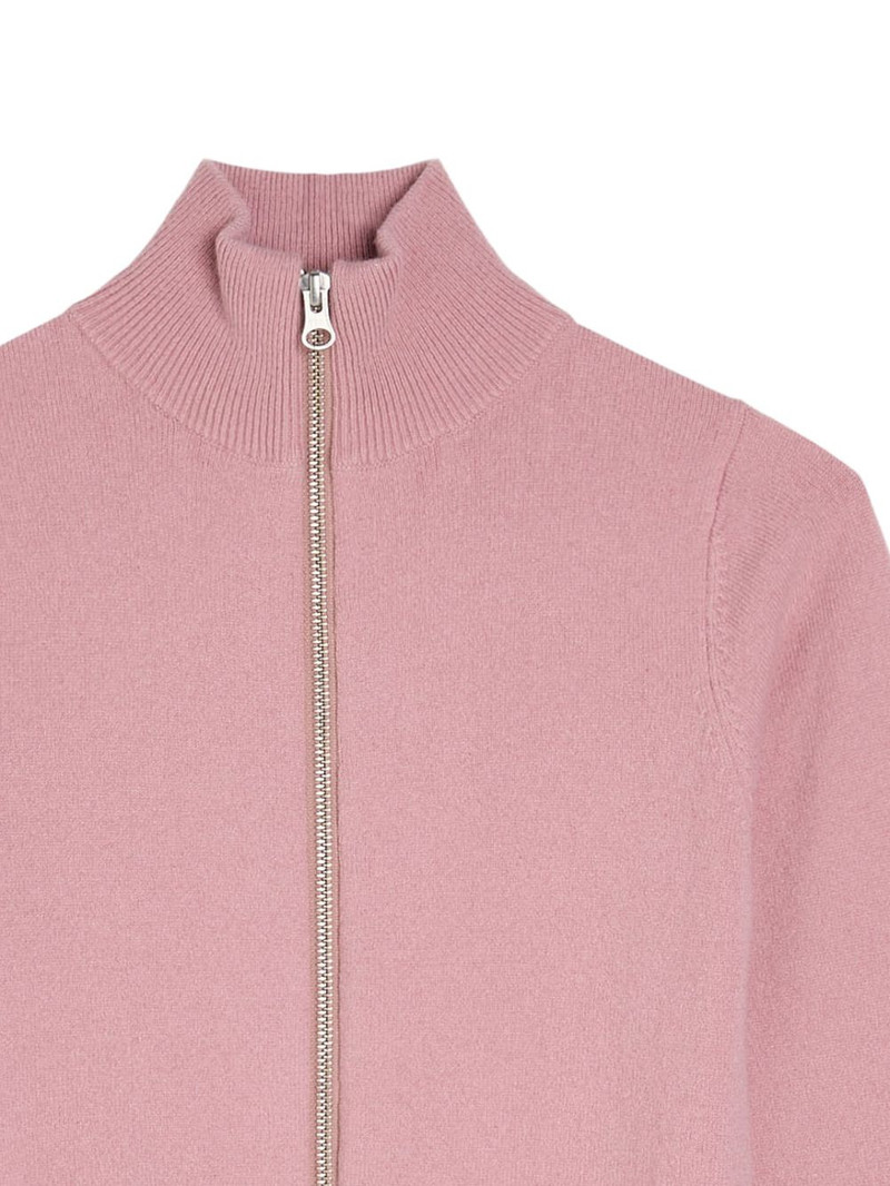 extreme cashmere Lemon zip-up sweater outlook