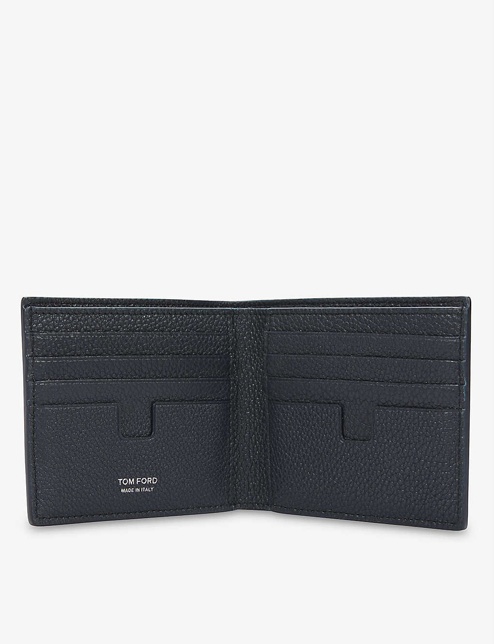 Grained leather wallet - 2