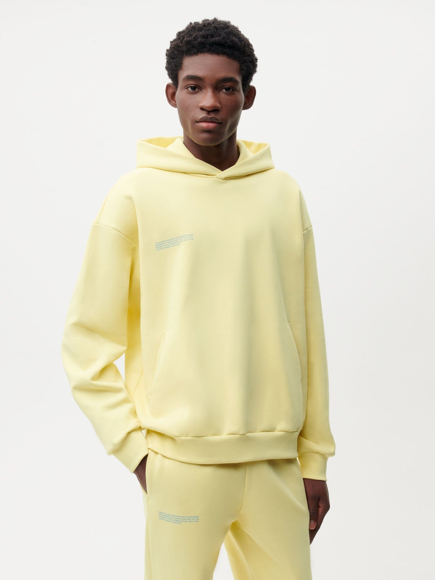 In Conversion Cotton Hoodie - Sunbeam Yellow - 3