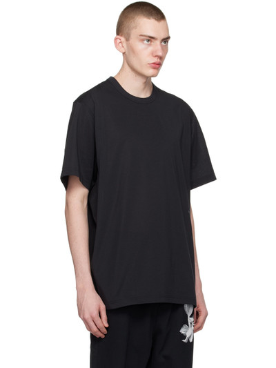 Y-3 Black Premium T-Shirt outlook