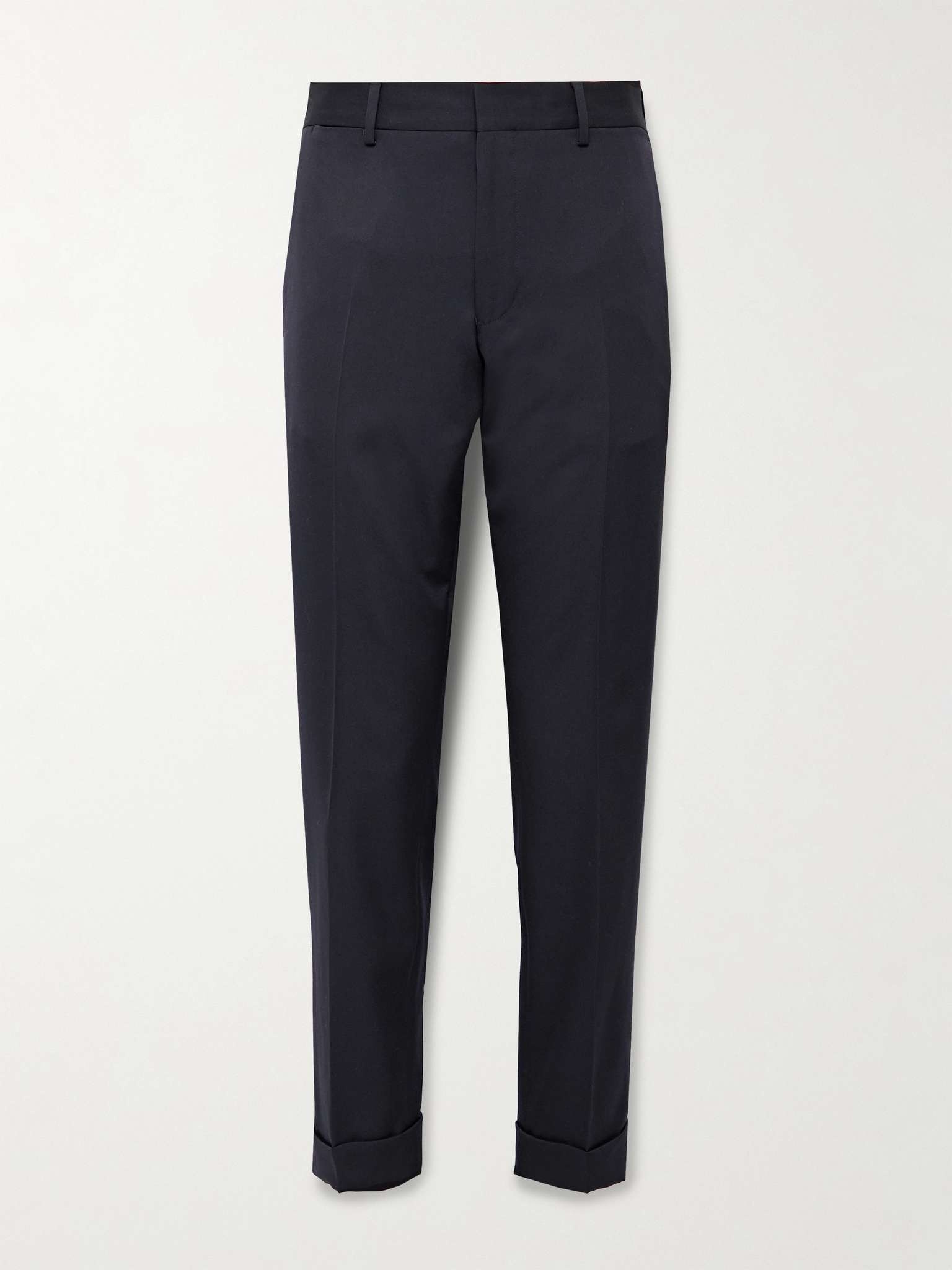 Cropped Wool Trousers - 1