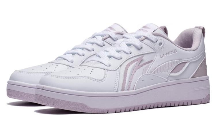 (WMNS) Li-Ning Shiyi 'White Mauve' AGCT342-1 - 3