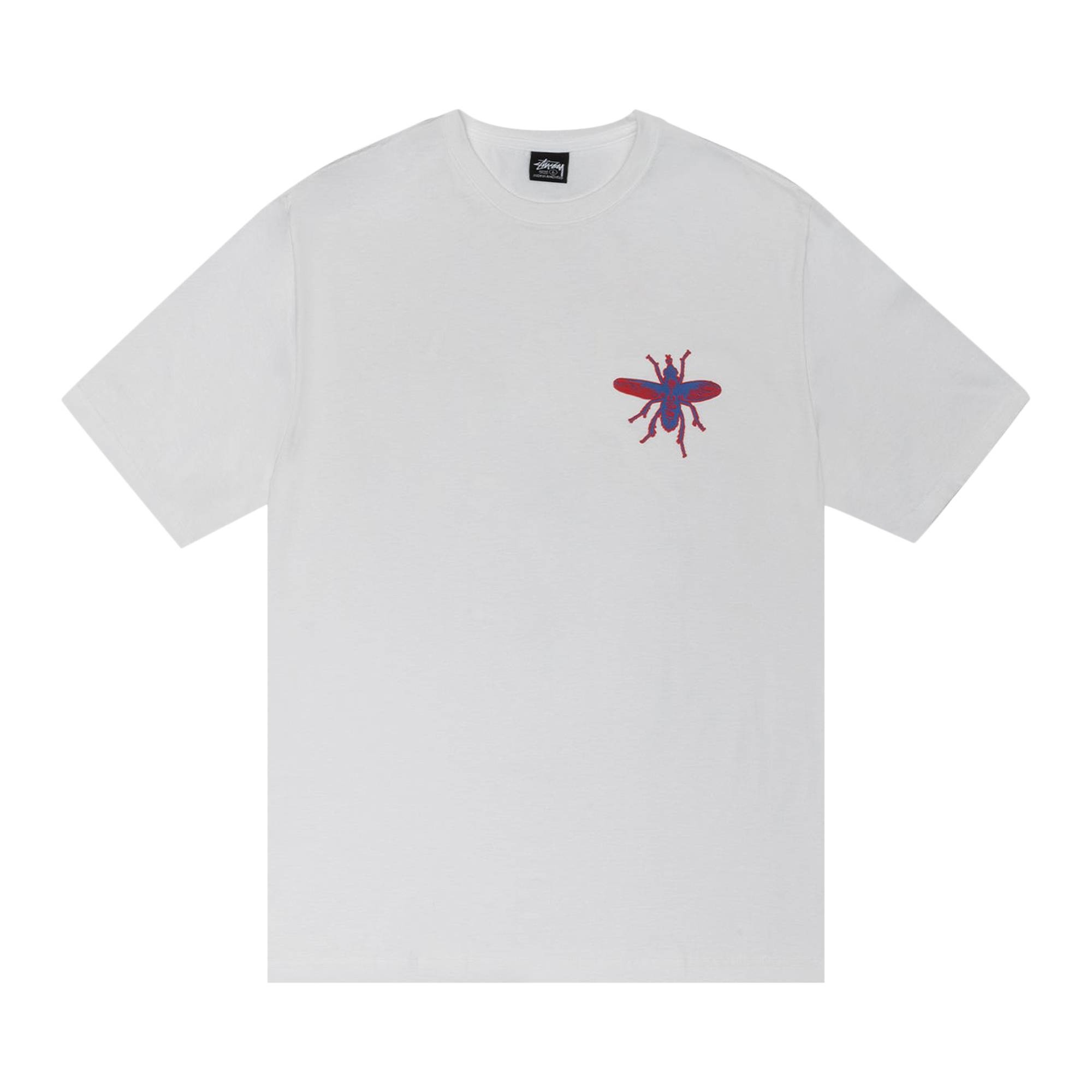 Stüssy Stussy Housefly Tee 'White' | REVERSIBLE