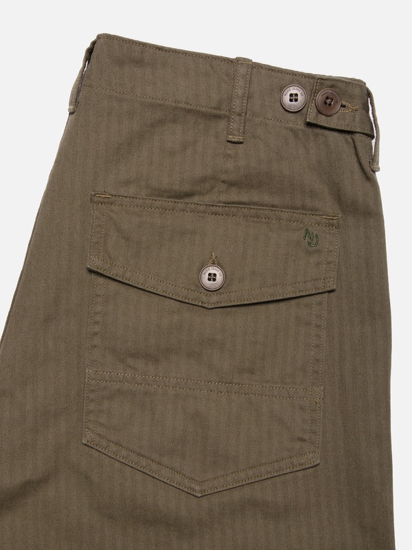 Tuff Tony Fatigue Pants Olive - 4