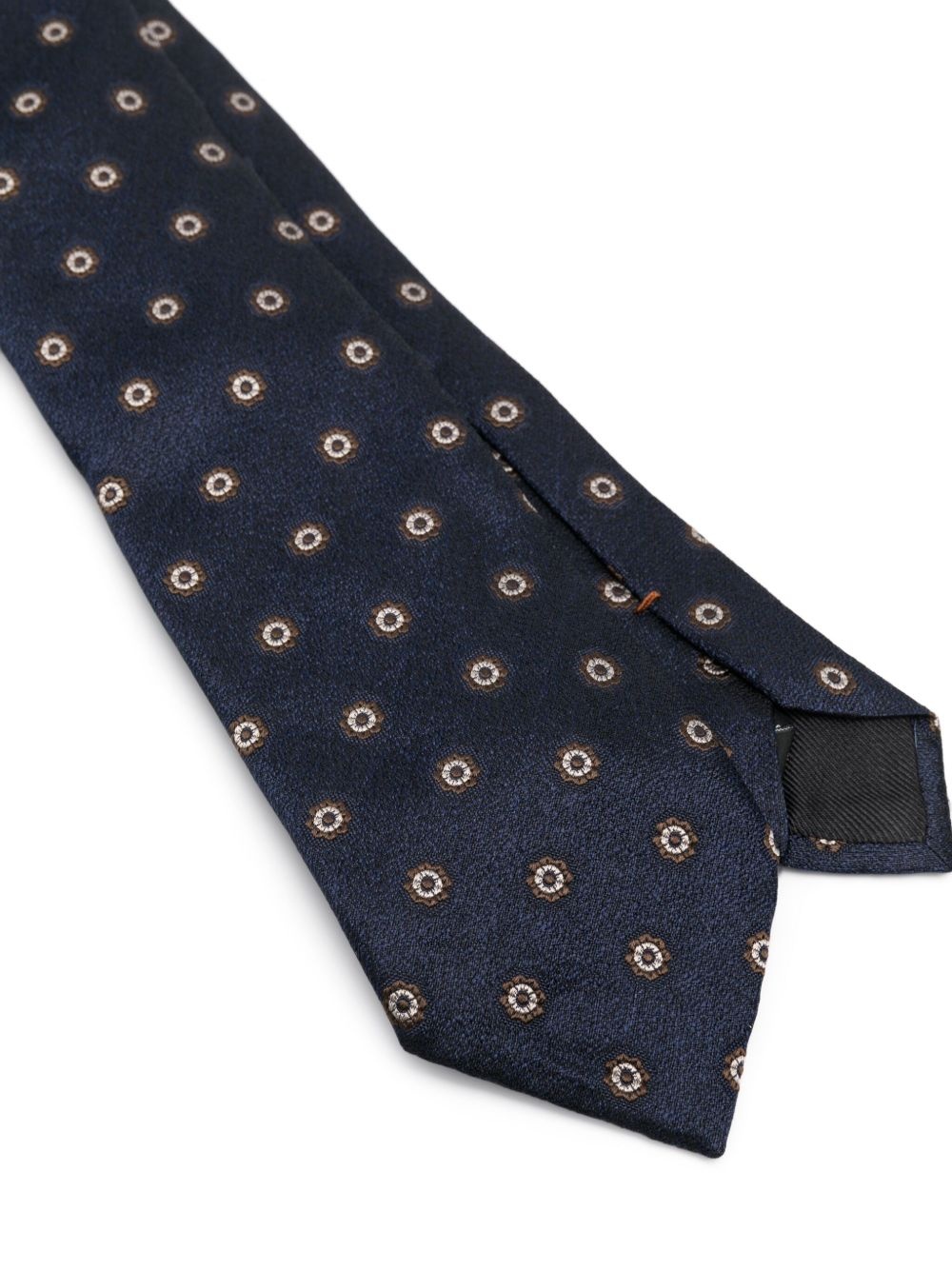 floral-jacquard tie - 2