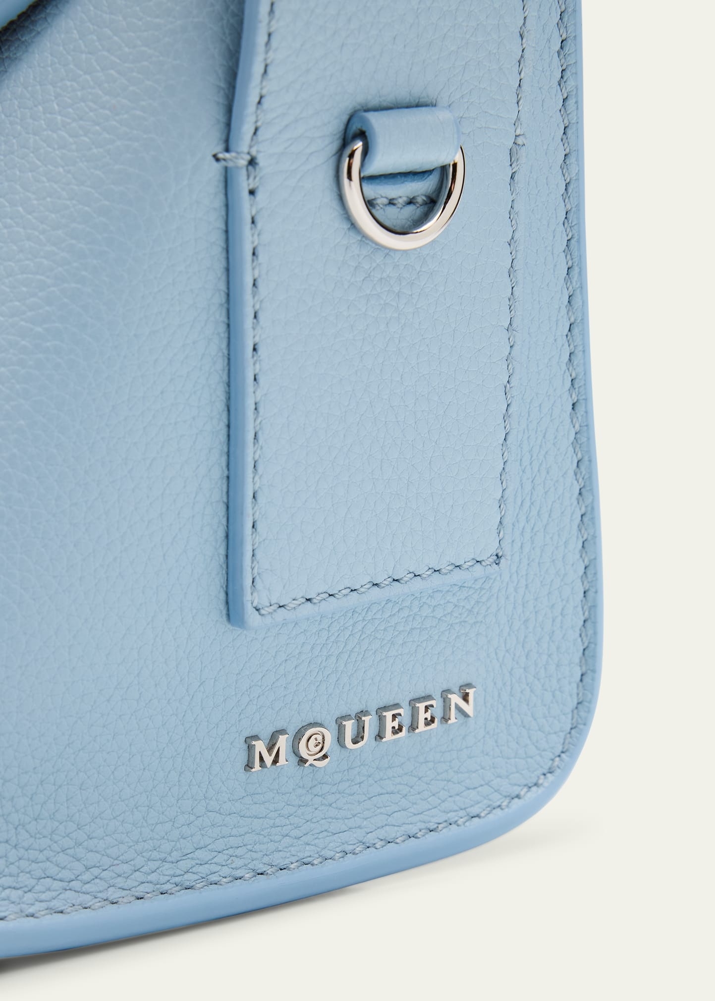 Sling Leather Crossbody Bag - 7